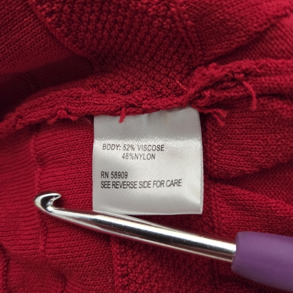 Muse By Marchesa Elegant Red Ruffled Dress - Picture 5 of 12